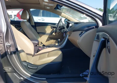 2013 Hyundai Elantra Limited from USA, damaged, VIN 5NPDH4AE5DH173601